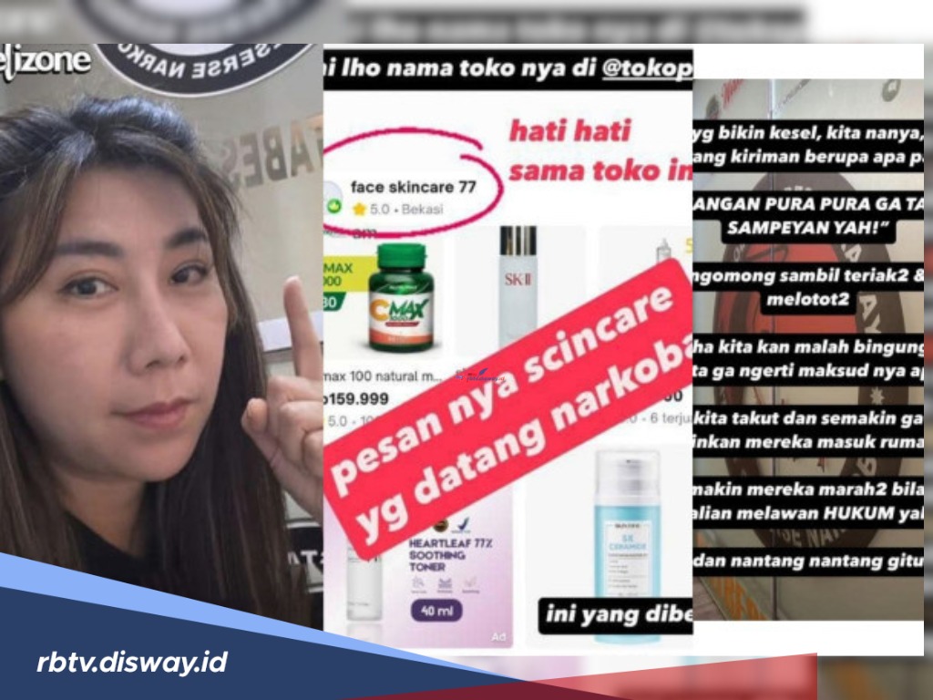 Waduh! Wanita Ini Beli Skincare di Olshop tapi yang Datang Malah Narkoba, Berujung Digerebek Polisi