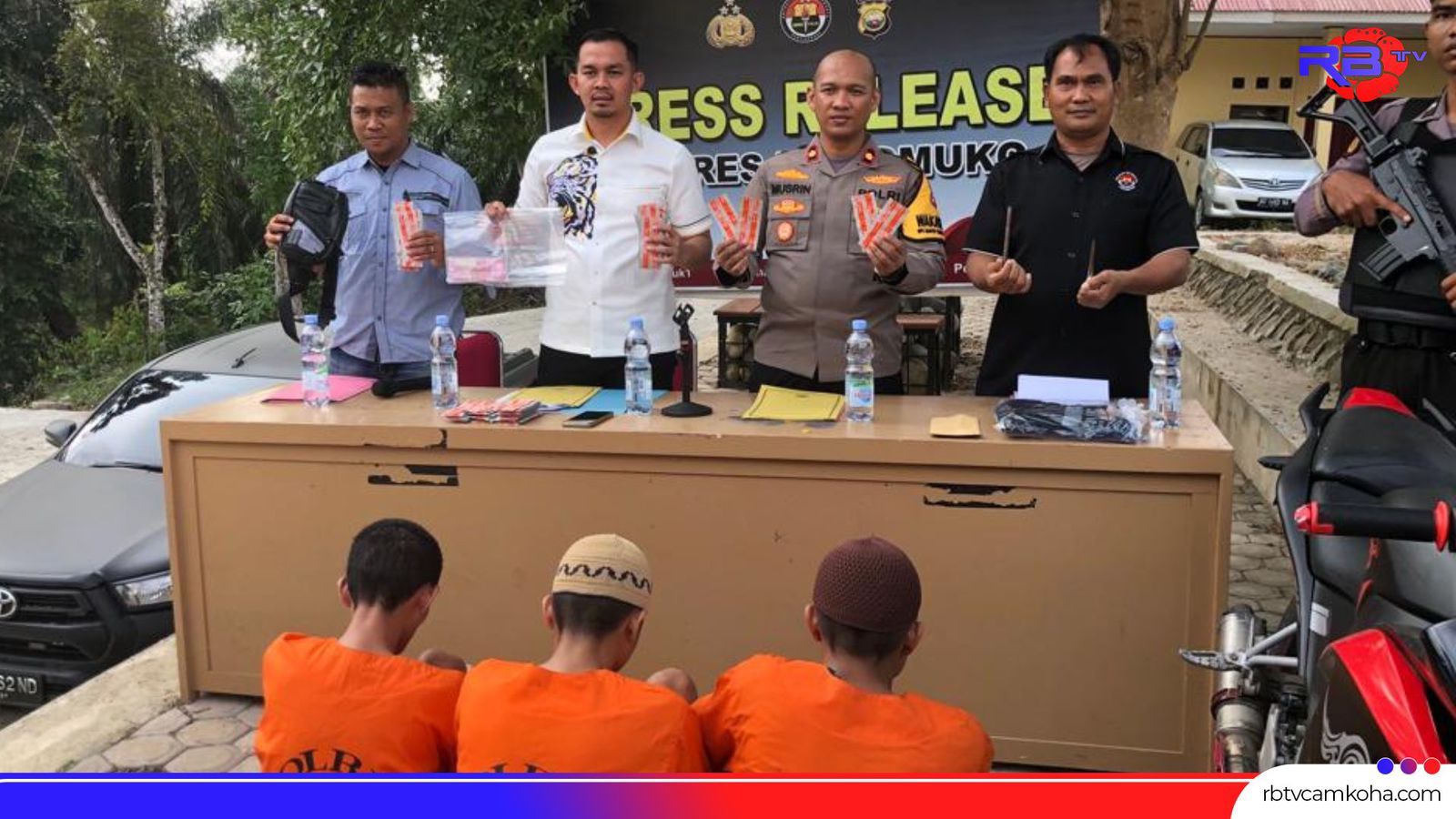 Residivis Curanmor Kena Dor, Polres Mukomuko Juga Tangkap 2 Pengedar Samcodin