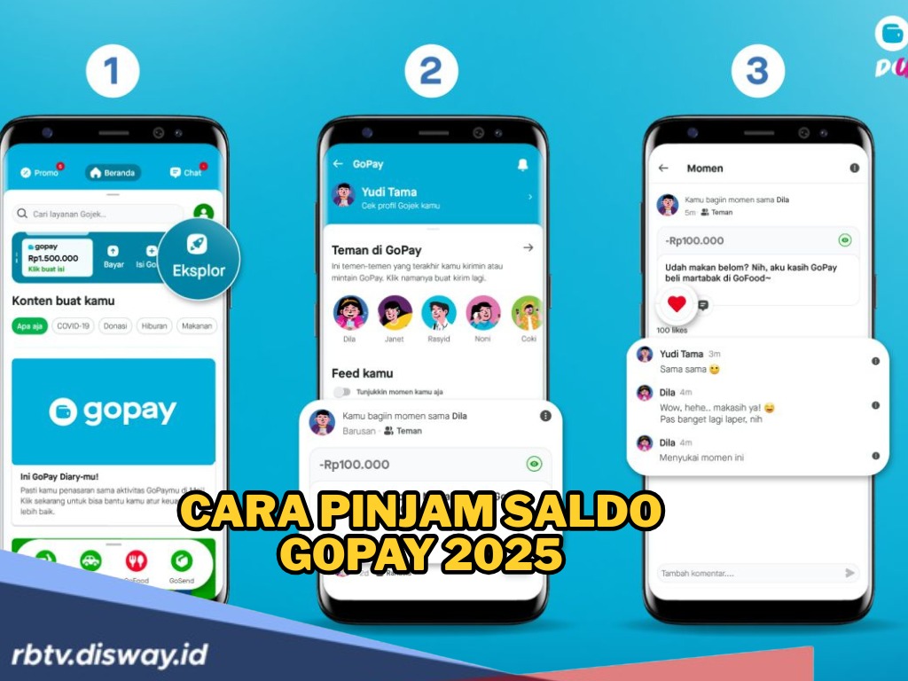 Cara Pinjam Saldo GoPay 2025 Limit Awal Rp500 Ribu Proses Cepat dan Praktis 