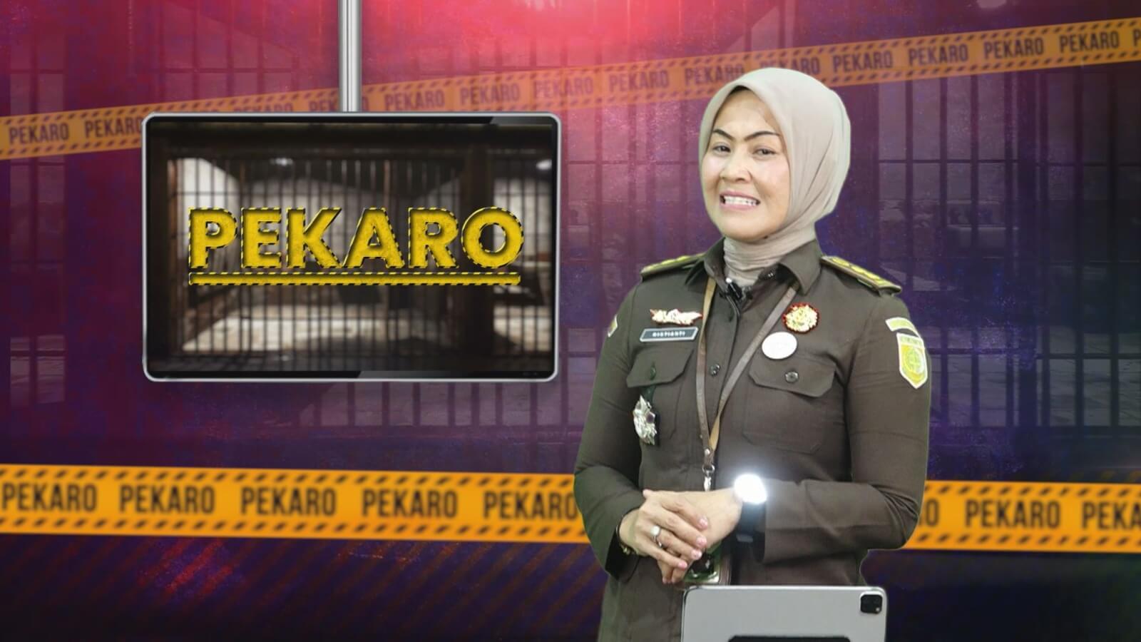 Kasi Penkum Kejati Bengkulu Siaran Live Bawakan Program Berita PEKARO di RBTV