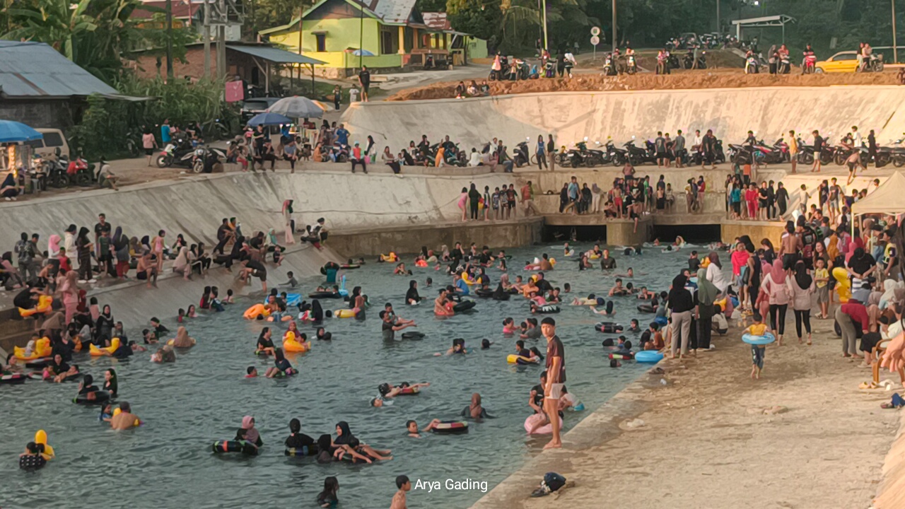 Bendungan Seluma Jadi Pemandian Terpanjang, Pemkab Kerahkan Satpol PP 