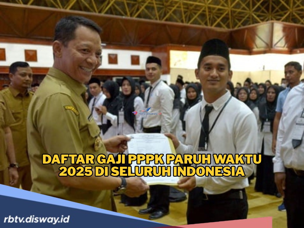 Daftar Gaji PPPK Paruh Waktu Terbaru 2025 di Seluruh Indonesia, Daerahmu Kebagian Berapa?