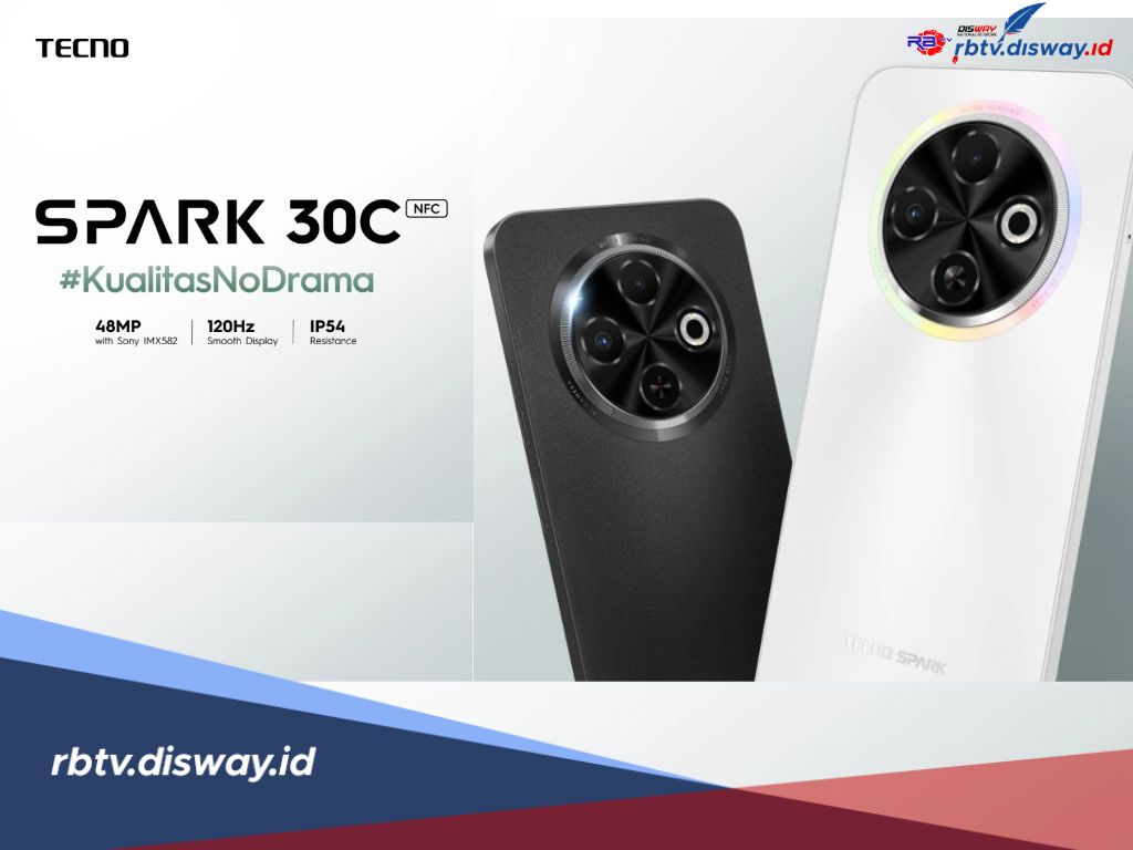 Spesifikasi Tecno Spark 30C, Inovasi Terbaru di Kelas Mid-Range, Cek Harganya