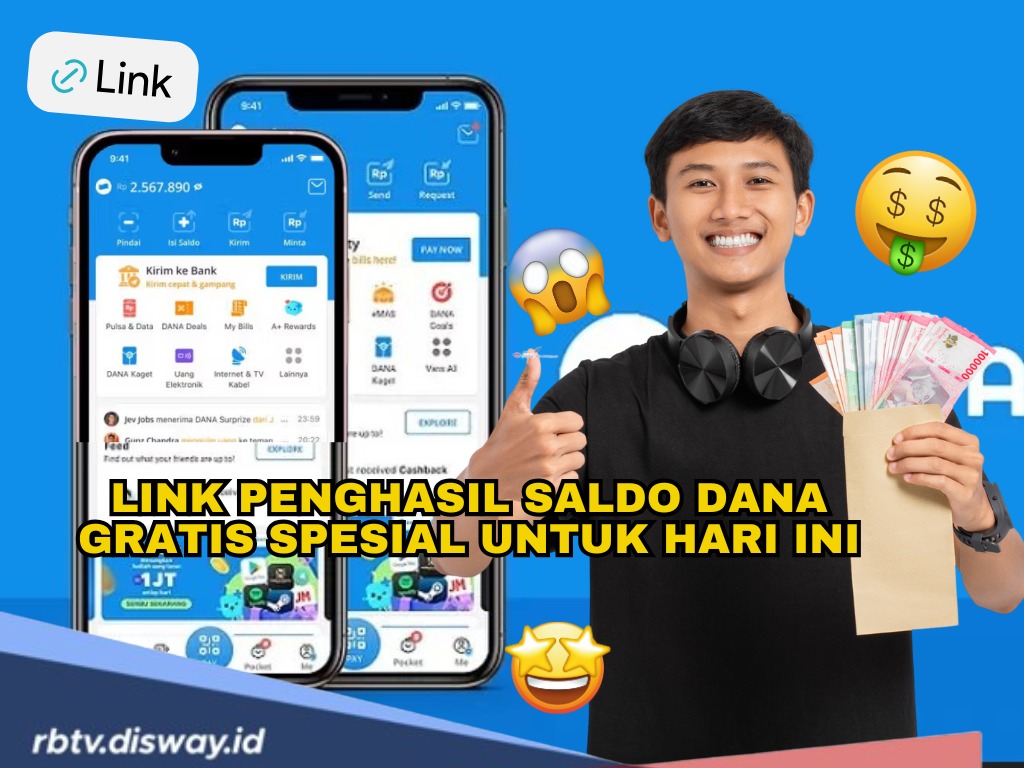 6 Link Penghasil Saldo DANA Gratis Spesial Hari Ini 17 Februari, Ikuti Langkahnya Uang Langsung di TF