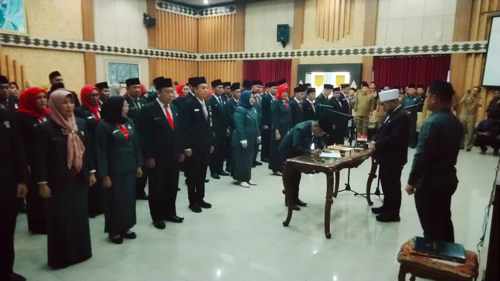 Daftar Lengkap Nama Pejabat Pemprov Bengkulu yang Dilantik Gubernur Helmi Hasan Pada Senin 20 Oktober 2025 