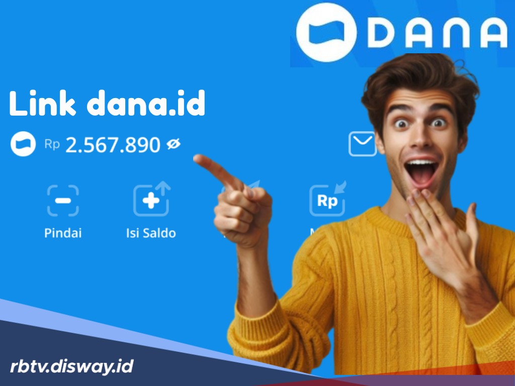 Klik Sekali, Saldo DANA Hari Ini Sabtu 15 Februari Langsung Runtuh, Aman Modal Weekend