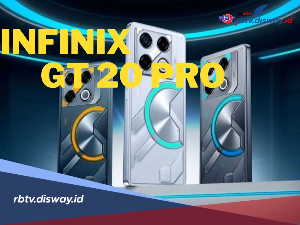 Resmi Rilis di Indonesia, Ini Spesifikasi HP Infinix GT 20 PRO RAM 12 GB Seharga Rp4 Jutaan 