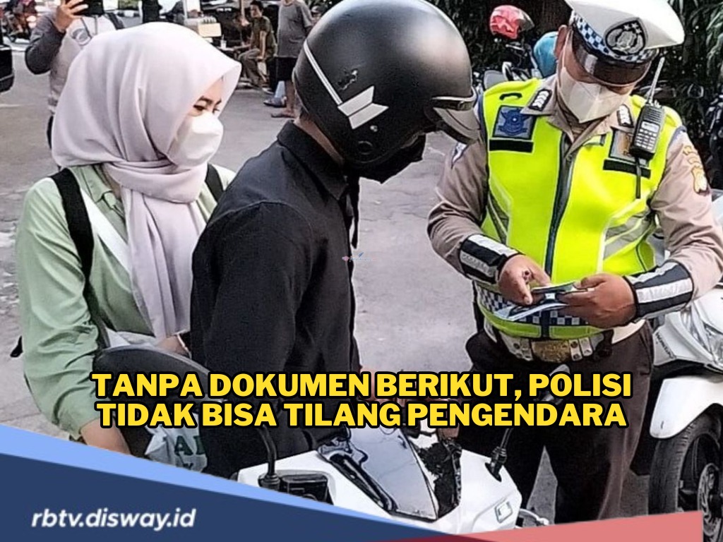 Ingat! Tanpa Dokumen Berikut, Polisi Tidak Bisa Tilang Pengendara