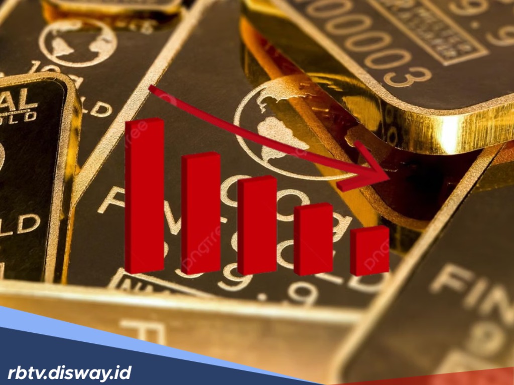 Kompak! Harga Emas Batangan Antam, Galeri24 dan UBS Hari Ini Kembali Melemah