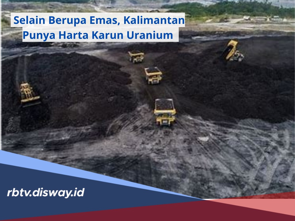 Selain Emas, Ternyata Kalimantan Punya Harta Karun Uranium, Segini Jumlahnya 