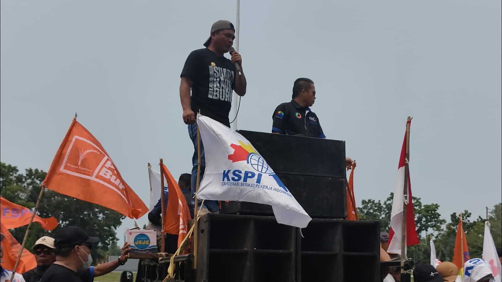 150 Buruh FSPMI Mukomuko Gelar Aksi Serentak, Sampaikan 10 Tuntutan Nasional dan Lokal