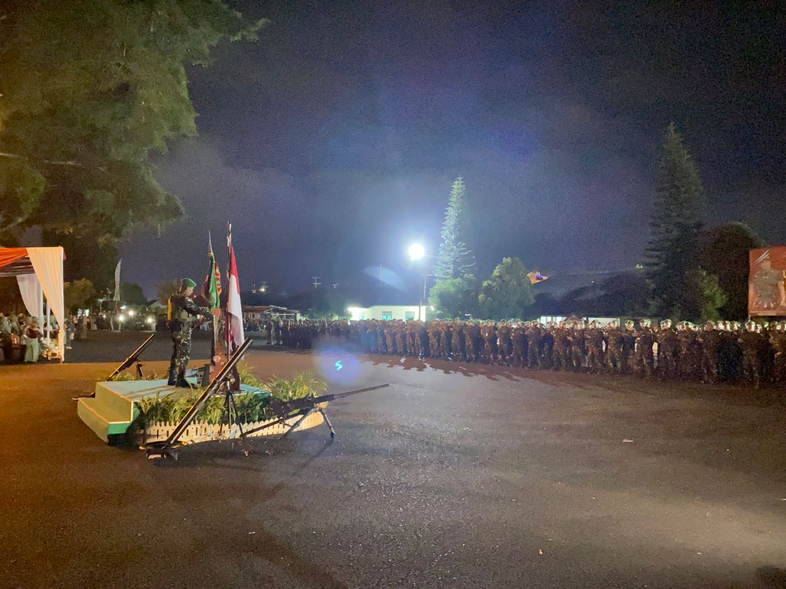 450 Prajurit Satgas Yonif 144/JY Kembali dari Penugasan Papua 