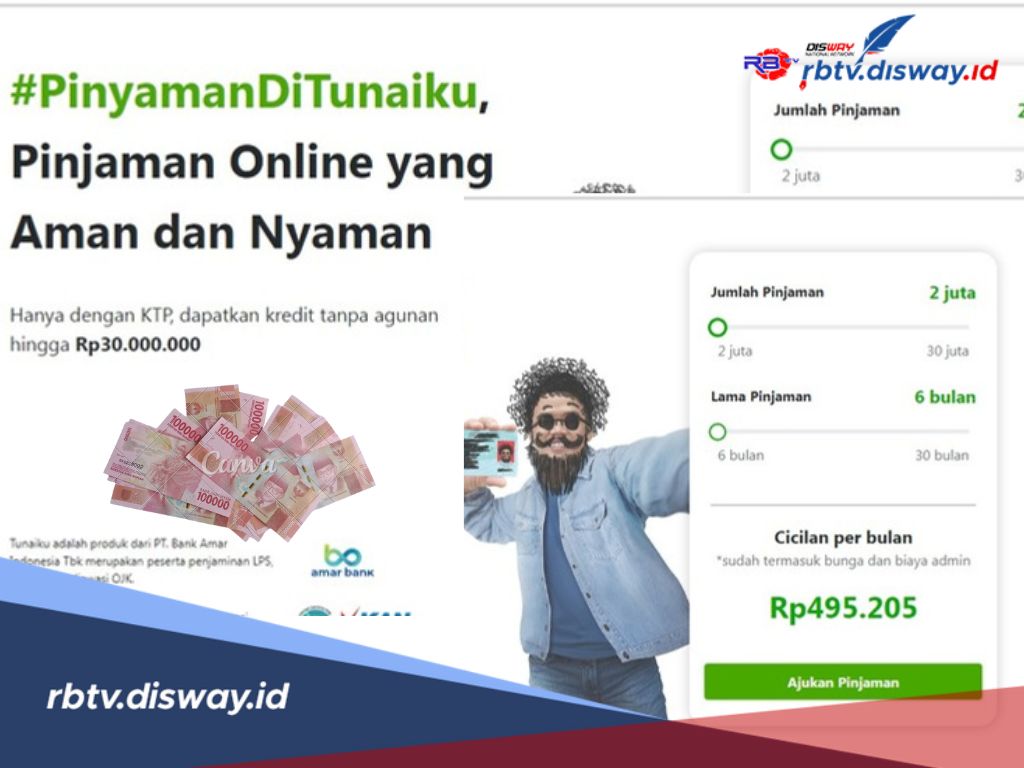 Terbaru! Ini Tabel Angsuran Tunaiku Pinjaman Rp 2 Juta, Bisa Dicicil hingga 30 Bulan