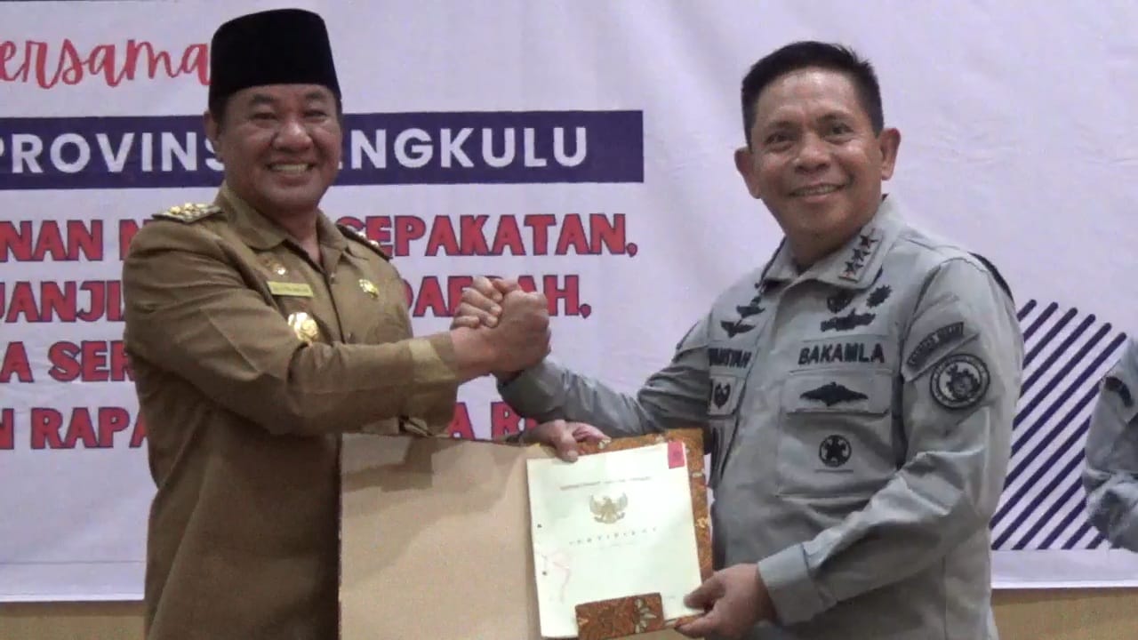 Bakamla RI Terima Lahan Hibah Seluas 3 Hektar dari Pemprov Bengkulu untuk Pembangunan Ini