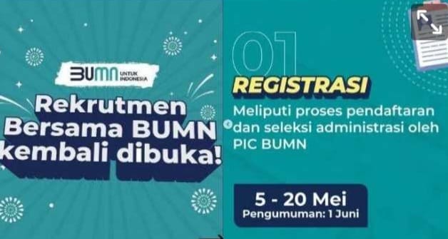 Butuh Pekerjaan? Berikut Jadwal Seleksi Rekrutmen Bersama BUMN 2023