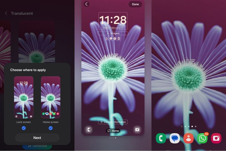 Terbaru, Samsung akan Sematkan Wallpaper Pengubah Cuaca Berbasis AI    