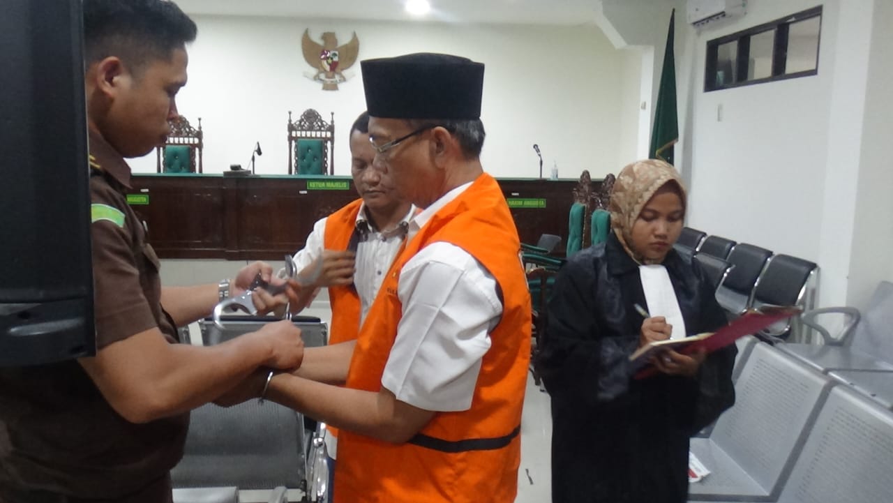 Perkara Korupsi Asrama Haji, Kontraktor dan Broker Proyek Divonis Hakim PN Bengkulu 4 Tahun Penjara