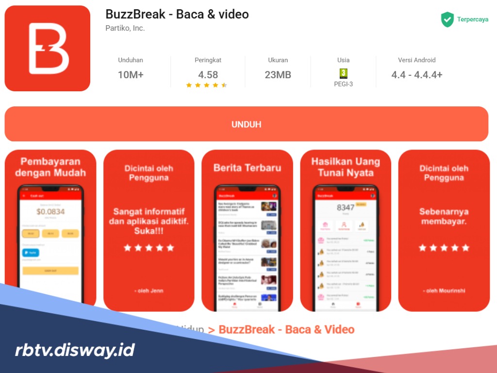 Sekali Main Langsung Cair, Ini Cara Kumpulkan Poin di BuzzBreak untuk Ditukar Saldo DANA