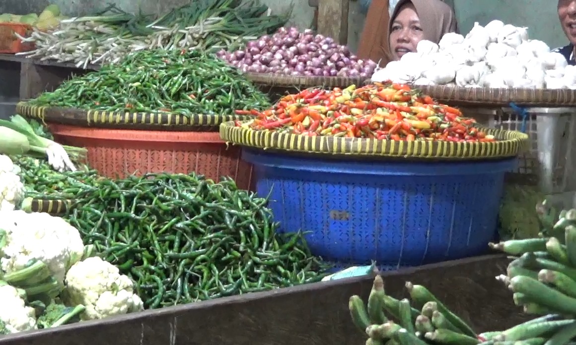 Dampak Kemarau, Harga Beras hingga Sayuran di Pasar Tradisional Modern Bengkulu Melonjak 