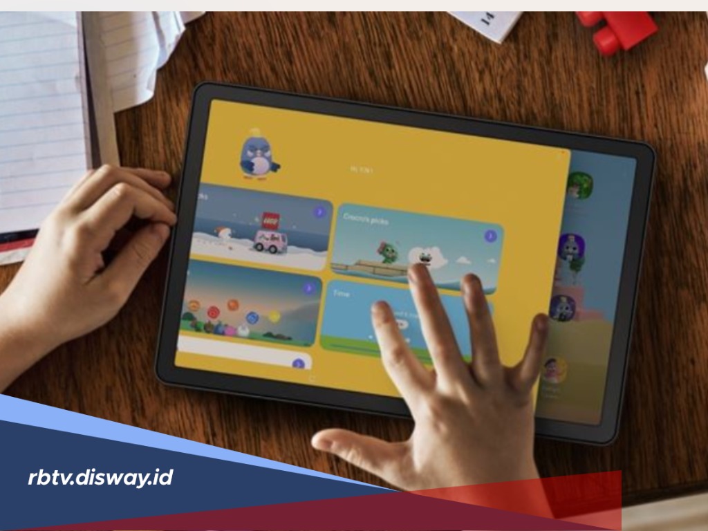 Tablet Pintar dan Aman, Galaxy Tab A9 Diformulasikan Khusus untuk si Kecil Teman Belajar dan Bermain
