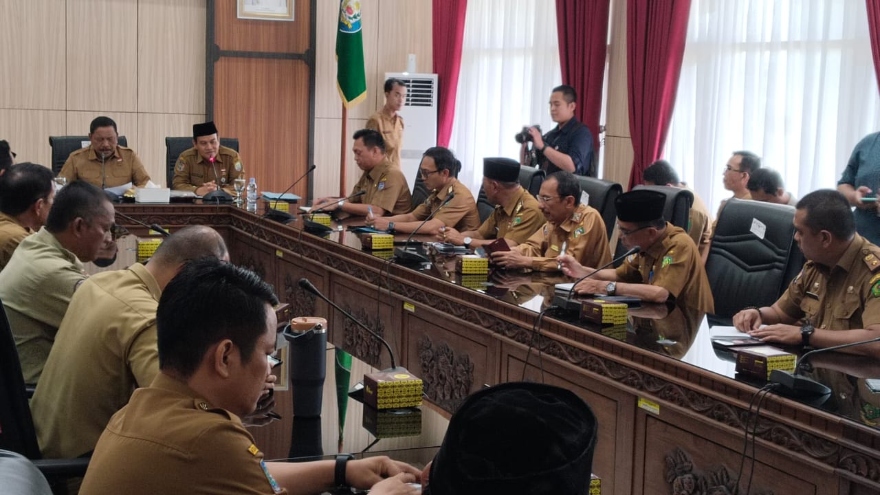 Galang Dana Bencana Sumatera, Wagub Mian Gelar Rakor Bersama Pemkab dan Pemkot Bengkulu