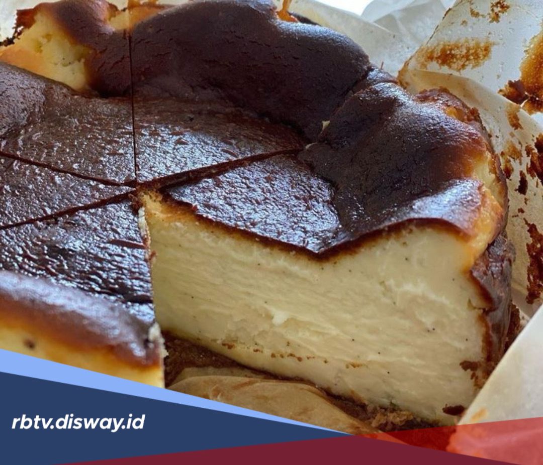 Resep Masak Burnt Cheesecake Creamy dan Lembut, Bikinnya Gampang