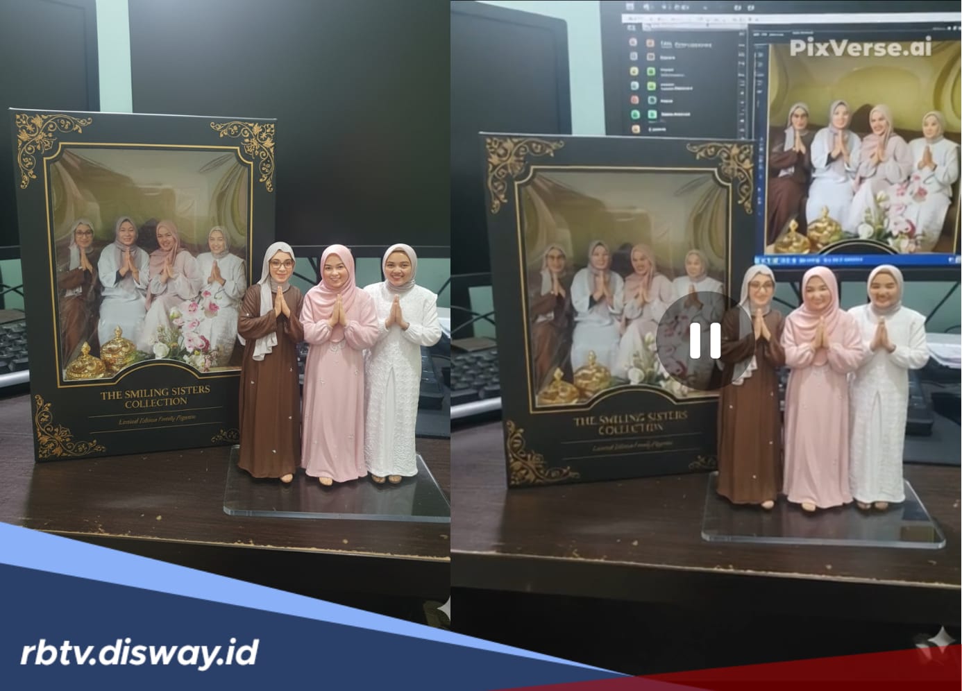 Cuma Modal Jempol, Foto Keluarga Bisa jadi Miniatur Begerak dengan Gemini AI Collab PixVerse 