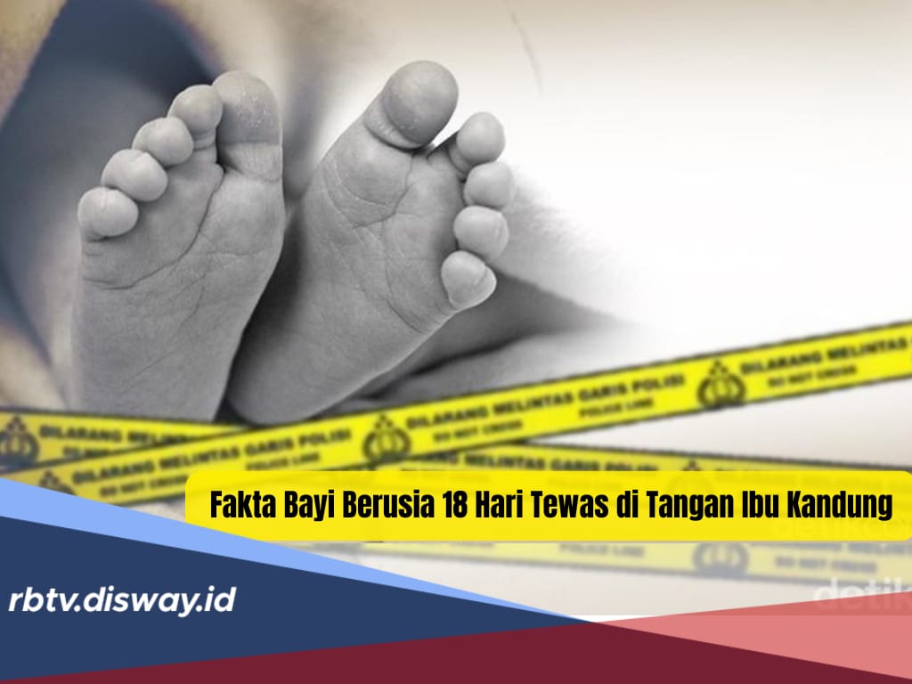 Tragis, Bayi Berusia 18 Hari Tewas di Tangan Ibu Kandung, Begini 5 Fakta Kejadiannya