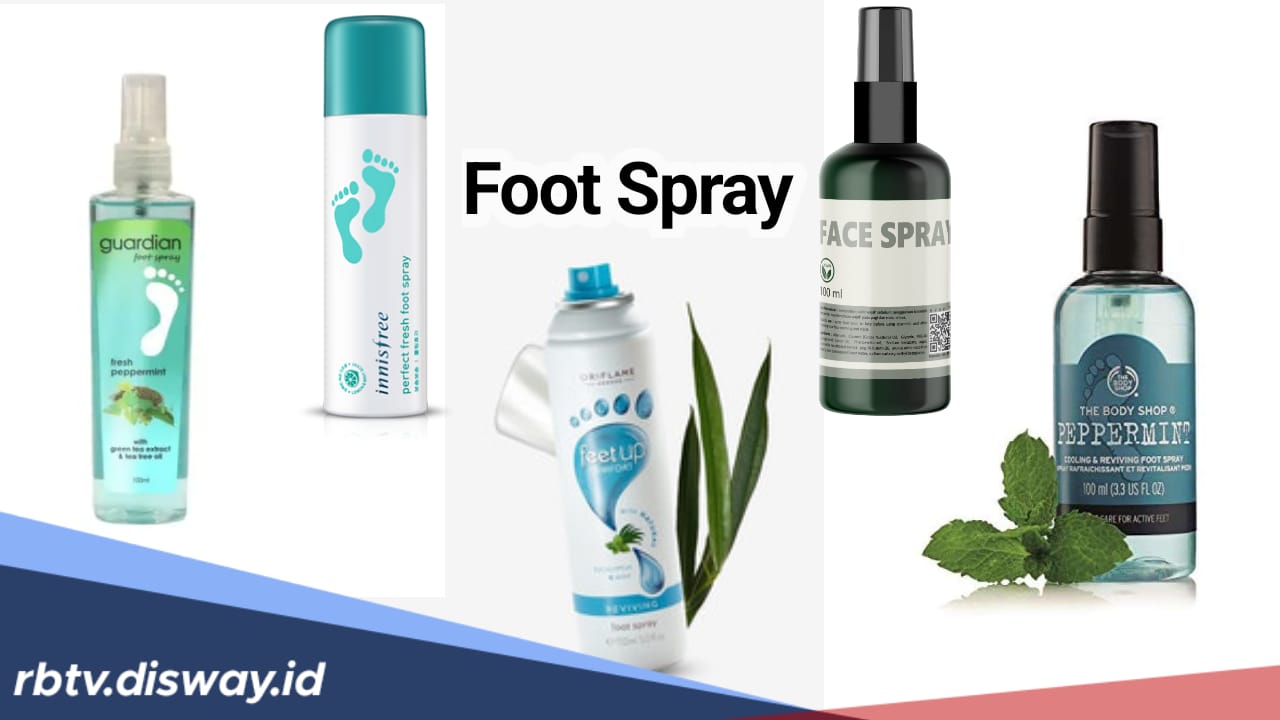 5 Rekomendasi Foot Spray Ampuh untuk Menghilangkan Bau Kaki, Harganya Cuma Segini