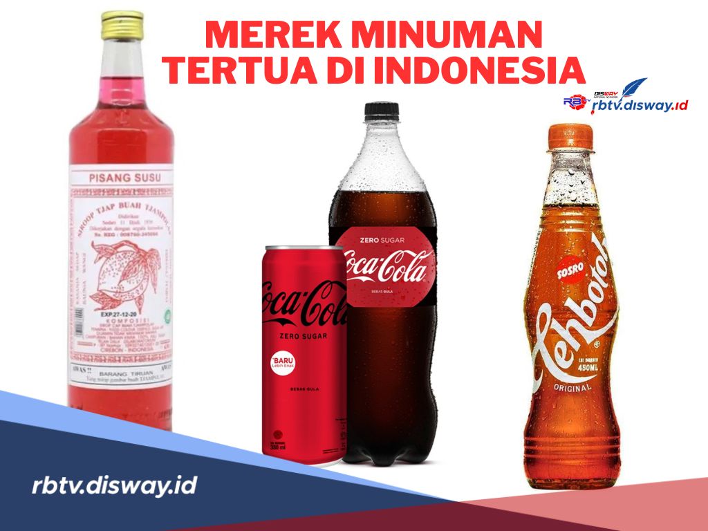 4 Merek Minuman Tertua di Indonesia, Ada yang Eksis Lebih dari Setengah Abad