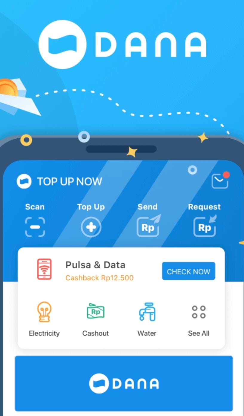 Modal e-KTP, Ini Cara Pinjam Saldo DANA di Aplikasi Dompet Digital DANA Premium Langsung Masuk Rekening