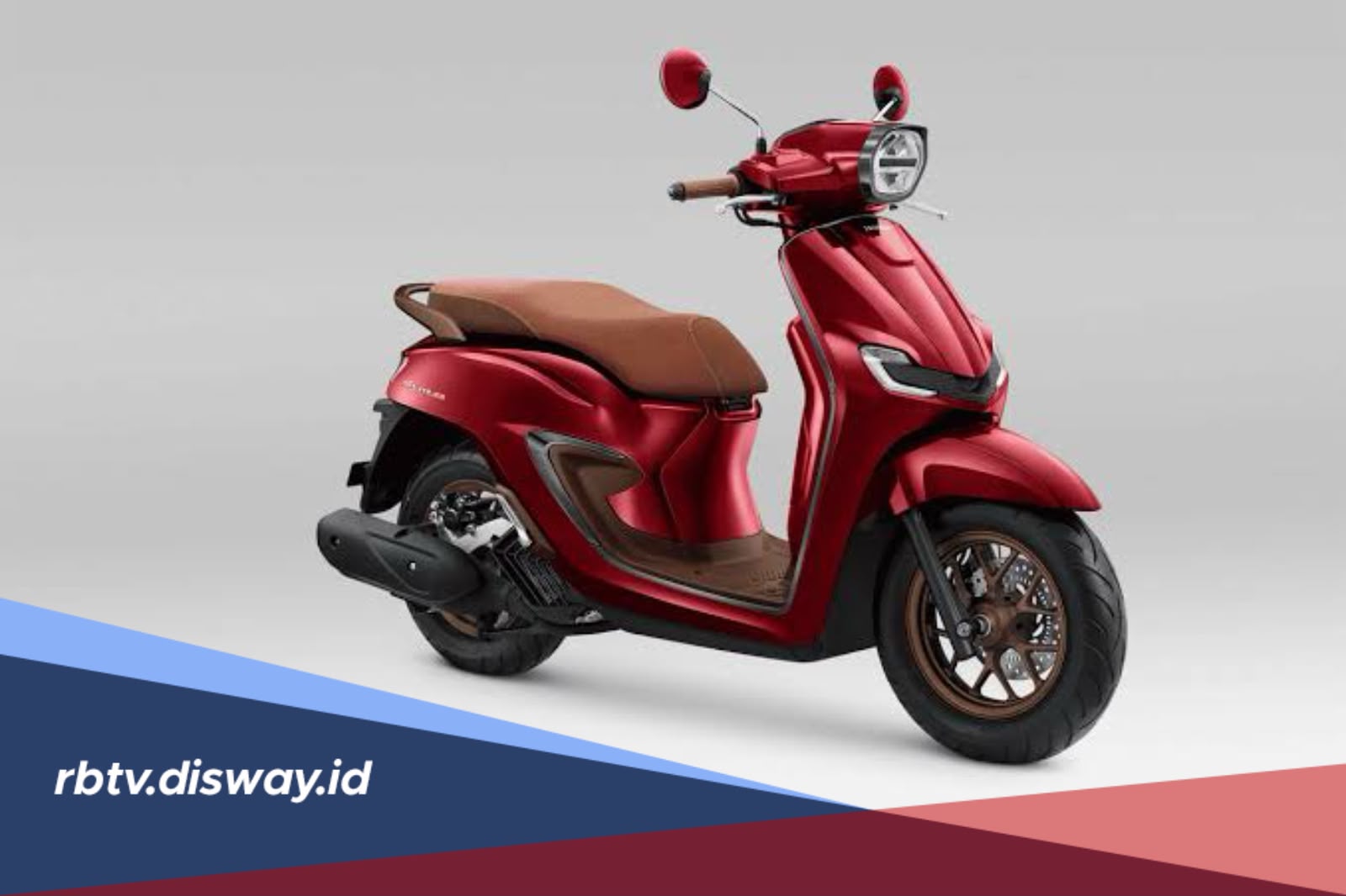 New Honda Stylo 160 Burgundy! Berapa DP dan Angsuran Bulanannya?