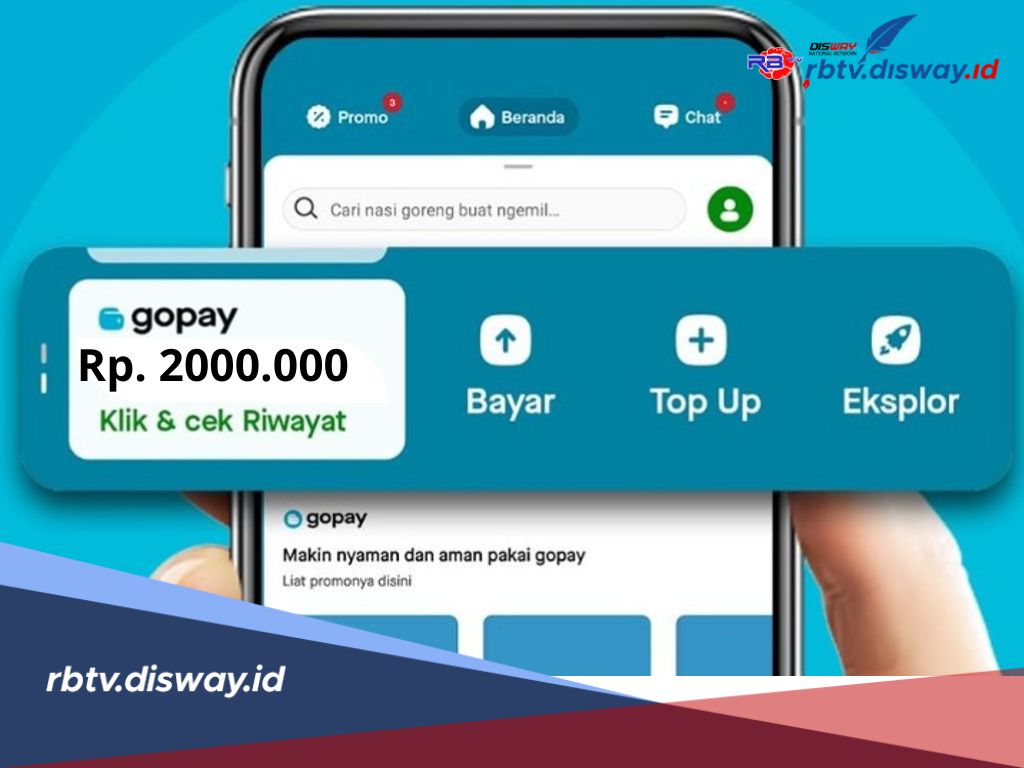 Transaksi di GoPay Minimum Rp2 Juta dan Maksimum Rp10 Juta, Berikut Sejumlah Keunggulan dari GoPay