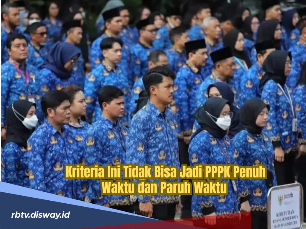 Mohon Maaf, 3 Kriteria Ini Tidak Bisa Jadi PPPK Penuh Waktu dan Paruh Waktu
