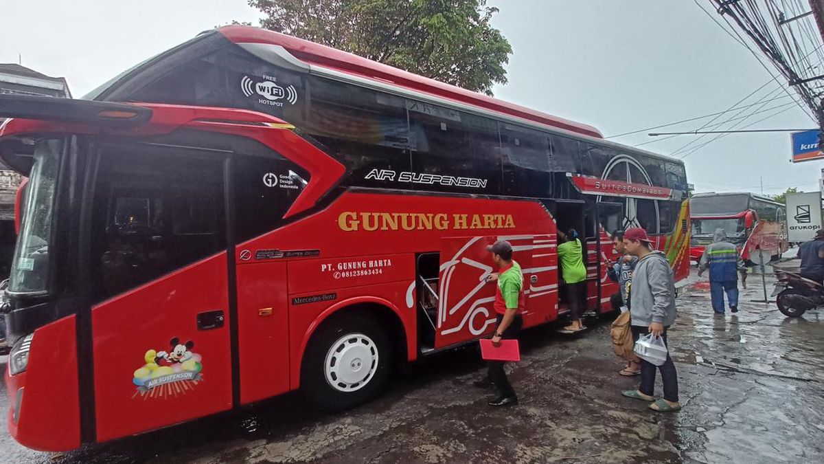Sudah Bisa Dipesan, Ini Daftar Harga Tiket Bus Gunung Harta Mudik Lebaran 2026 untuk Berbagai Rute