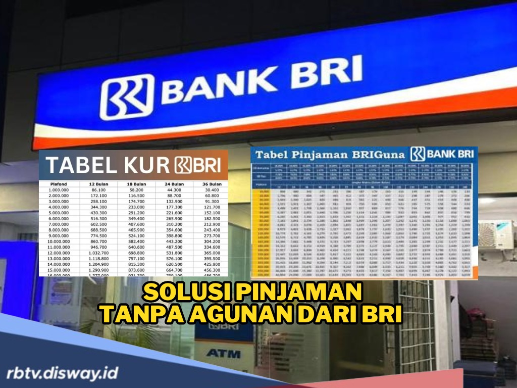 Butuh Dana Cepat Tanpa Ribet? Coba Ajukan Pinjaman Tanpa Agunan dari BRI, Aman dan Menguntungkan
