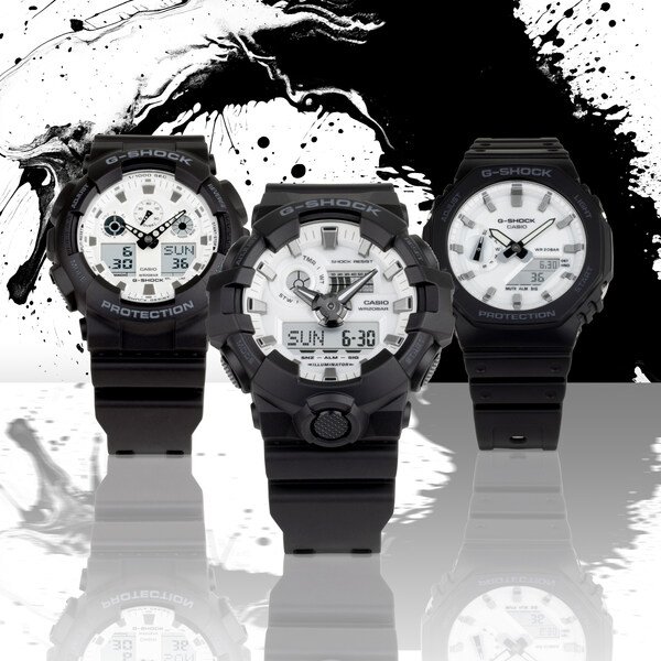 Casio Luncurkan G-SHOCK Black and White Collection, Ini Rinciannya