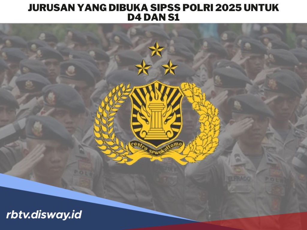 Peluang Emas Jadi IPDA, Ini Daftar Jurusan yang Dibuka SIPSS Polri 2025 untuk D4 dan S1