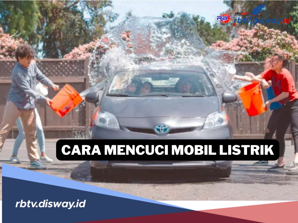 6 Cara Mencuci Mobil Listrik yang Benar, Ini Hal yang Harus Anda Hindari