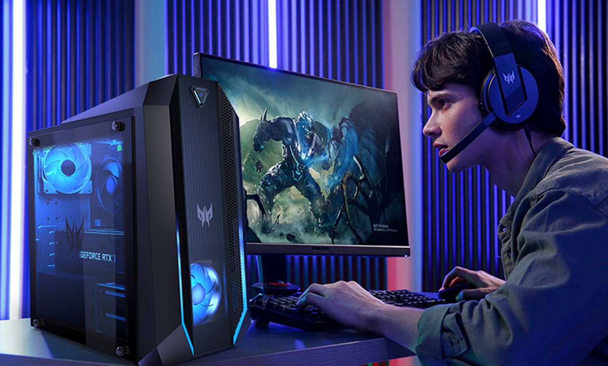 PC Gaming Acer Predator Orion 3000: Prosesor Intel Core Ultra 7 265F dan Kartu Grafis NVIDIA GeForce RTX 5070