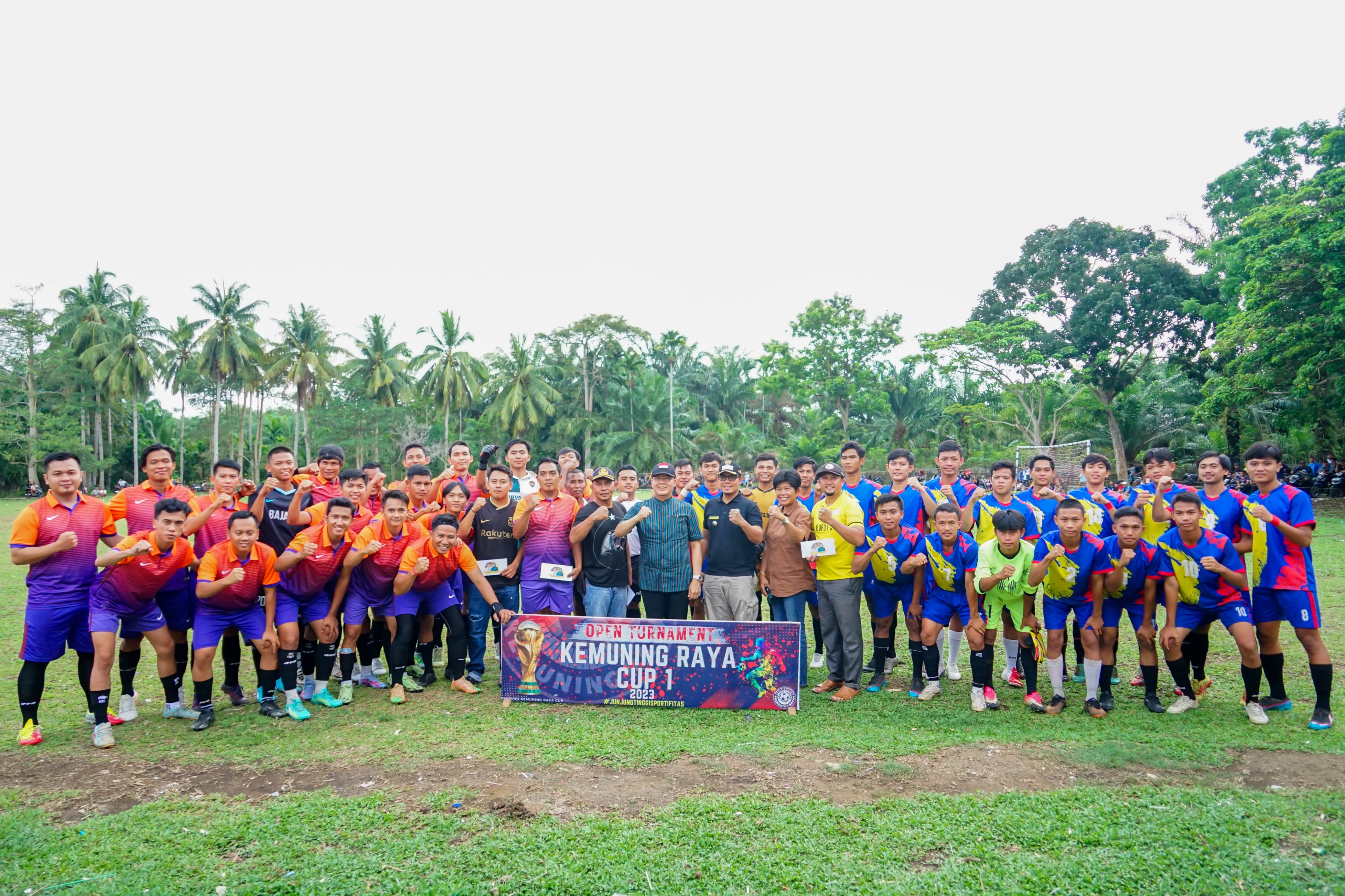 Dukung Turnamen Kemuning Raya Cup, Gubernur Rohidin Minta Jadikan Ajang Cari Atlet Bola Kaki Potensial