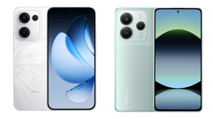Oppo Reno 13A Vs Redmi Note 14, Duel HP dengan Berbagai Fitur Canggih