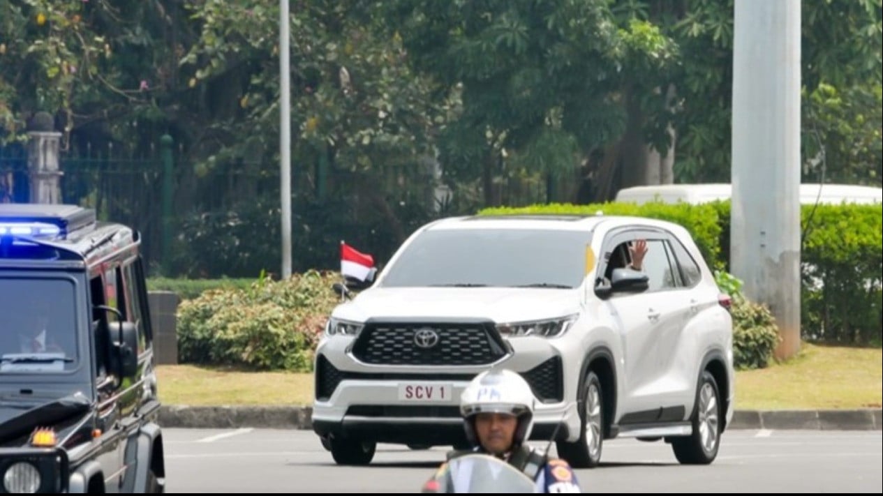 Paus Pakai Mobil Toyota Innova Zenix Saat Kunjungan ke Indonesia, Endorse?