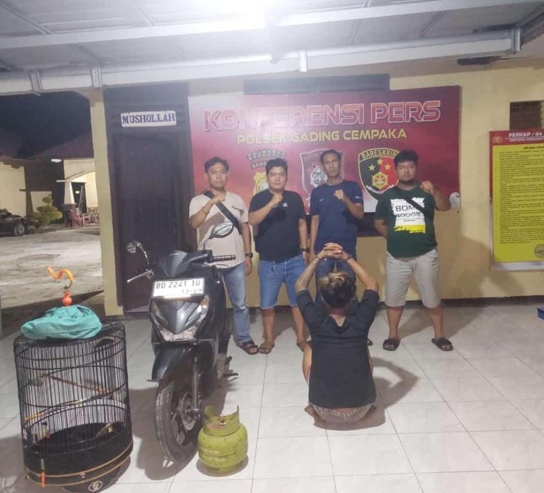 Karena Tabung Gas dan Burung Murai Akhirnya Berurusan dengan Polisi