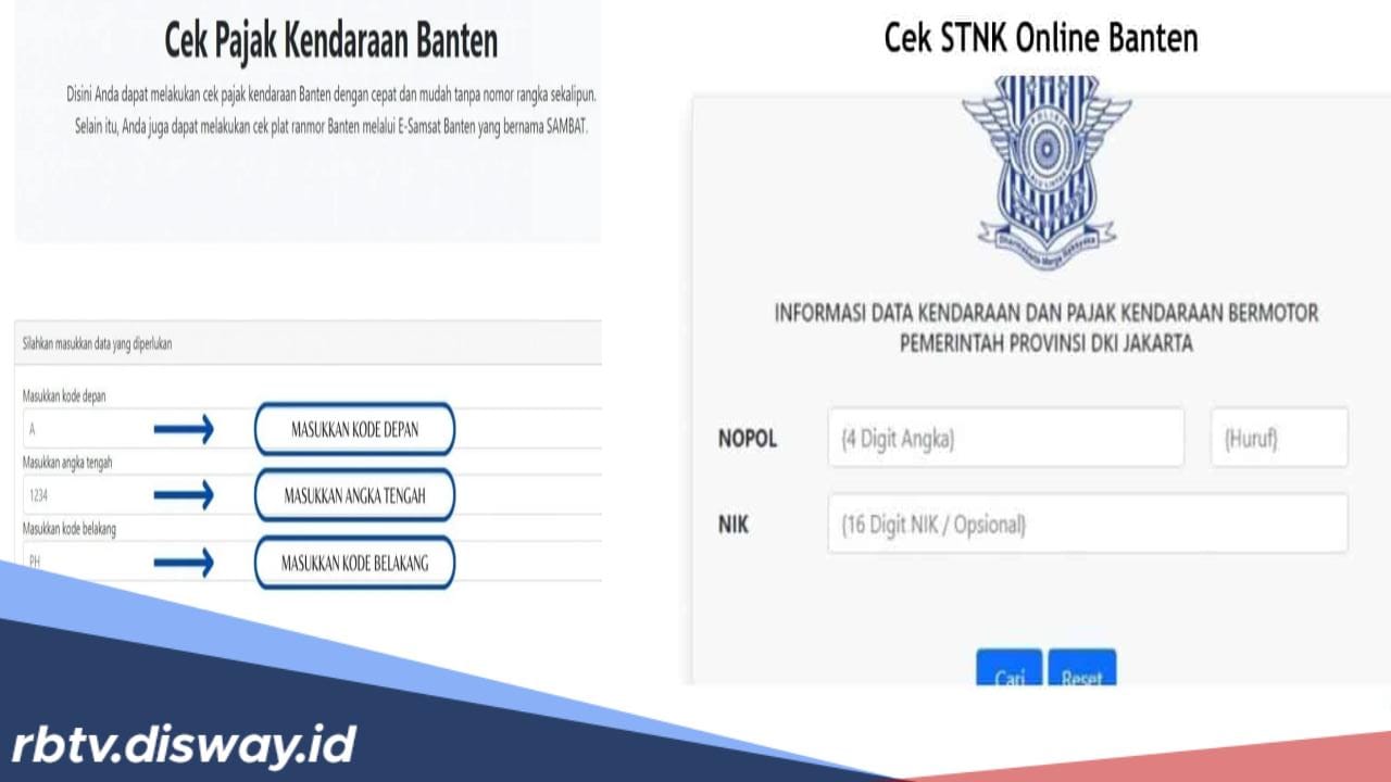 Ternyata Begini Cara Cek Pajak Kendaraan Online di Banten, Apa saja Jenis Kendaraan Bermotornya?