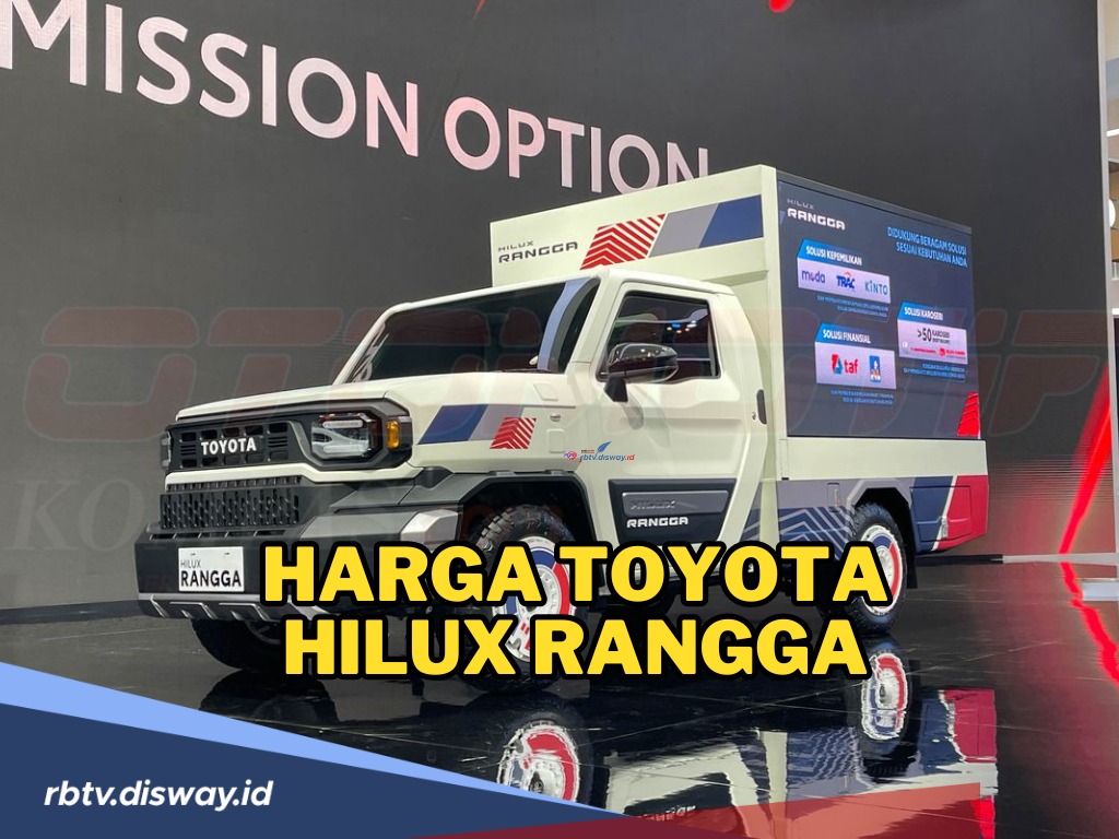 Meluncur!! Ini Harga Toyota Hilux Rangga, Buka Pre-Booking di GIIAS 2024