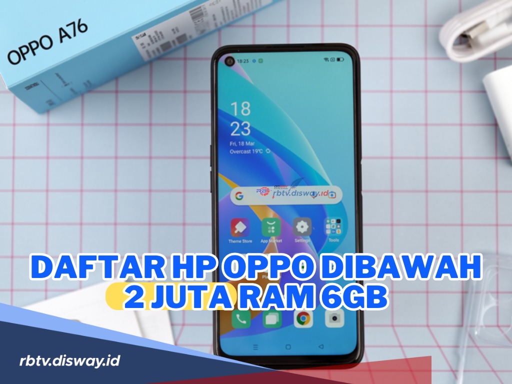 Nggak Usah Pusing Pengen HP RAM Besar Tapi Budget Terbatas, Ini Daftar HP OPPO di Bawah Rp2 Juta Ram 6GB