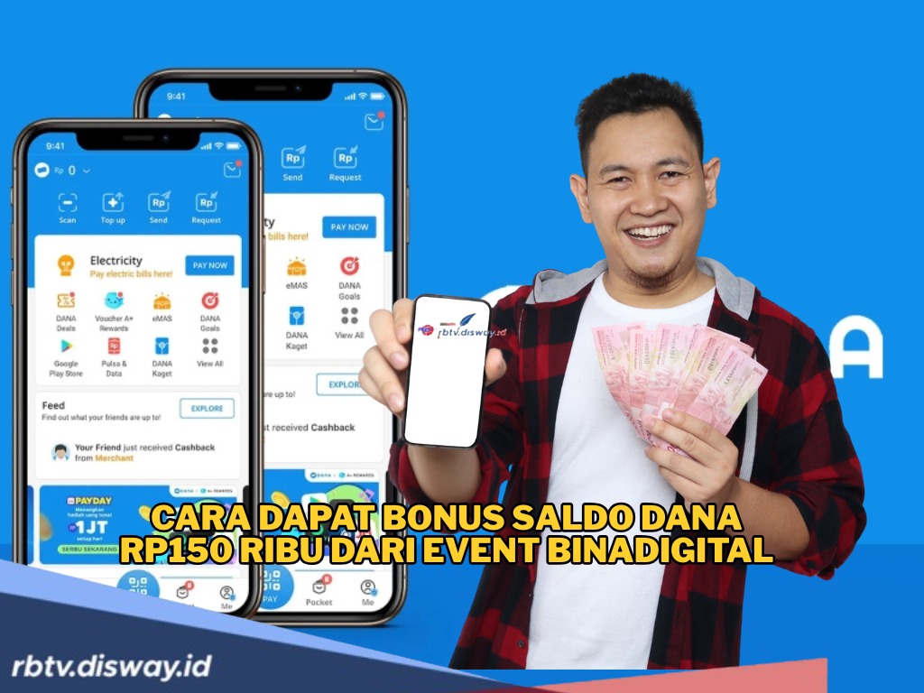 Cara Dapat Bonus Saldo DANA Rp150 Ribu Tanpa Biaya Admin dan 100% Terbukti Membayar