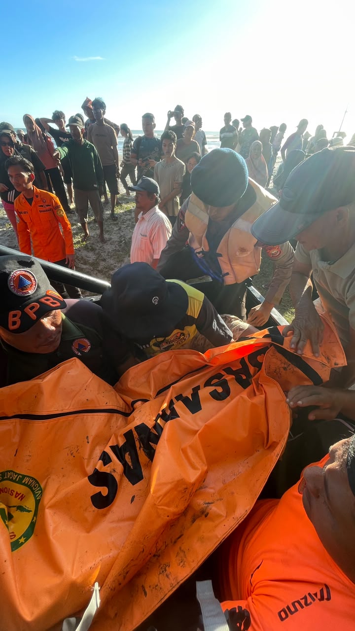 Jasad Belqis Remaja Mukomuko Ditemukan Mengapung di Laut Pantai Badri