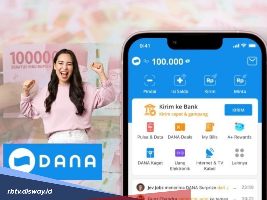 Kouta Terbatas, Saldo DANA Kaget Gratis Rp 100 Ribu 3 Maret 2025, Meluncur Melalui Link Berikut!